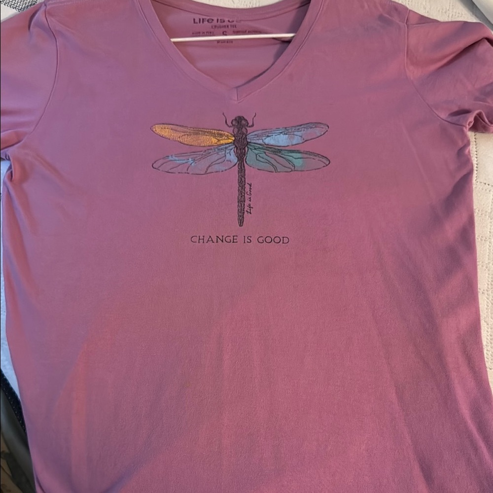 Life Is Good Dragonfly Tee
